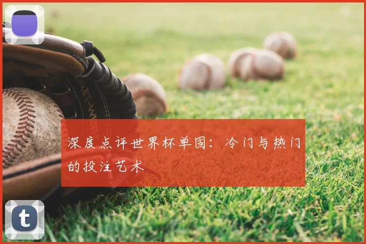 深度点评世界杯单固:冷门与热门的投注艺术